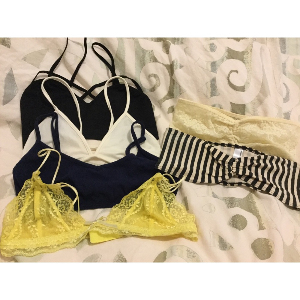 BUNDLE OF BRAS 5